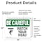 Signmission Safety Culture Sign, 14 in Width, Vinyl Decal, Rectangle OS-2PACK-BC-D-1014-L-10063 - alternate 4